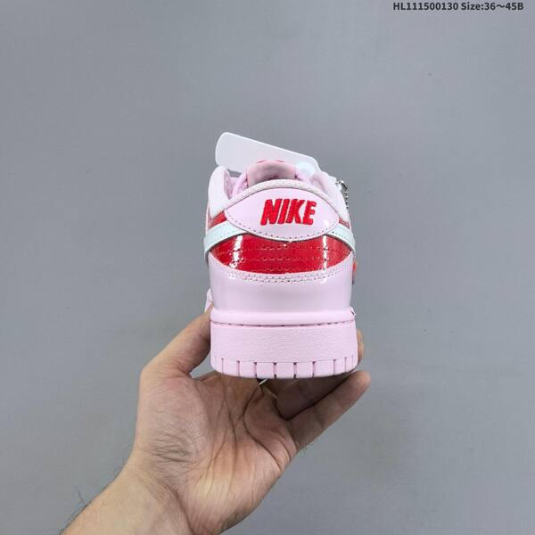 Nike SB Dunk Low light pink red white EU 36-45 skate shoe