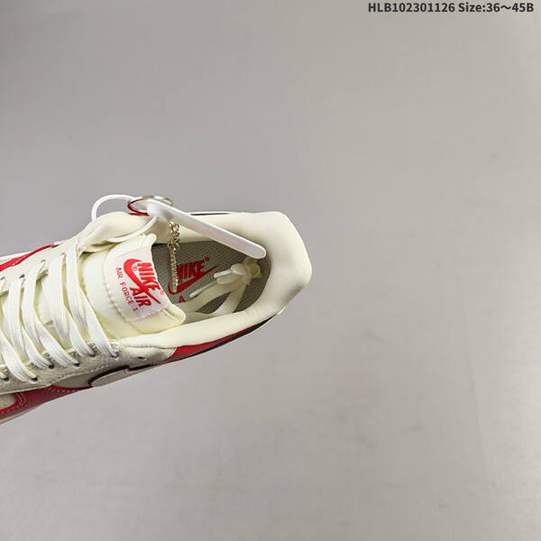Nike Air Force 1 07 off white red black EU 36-45 sneaker