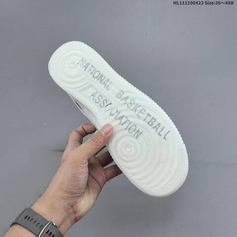 Nike Air Force 1 Low White Black Clear EU 36-45 Sneaker - Unisex (BS-60576)
