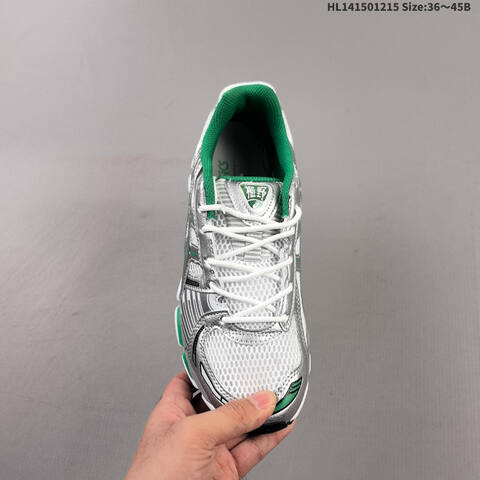 ASICS Gel-Kayano 12 1 White Silver Green EU 36-45 Running Shoe Running Sneakers - Unisex (BS-69149)