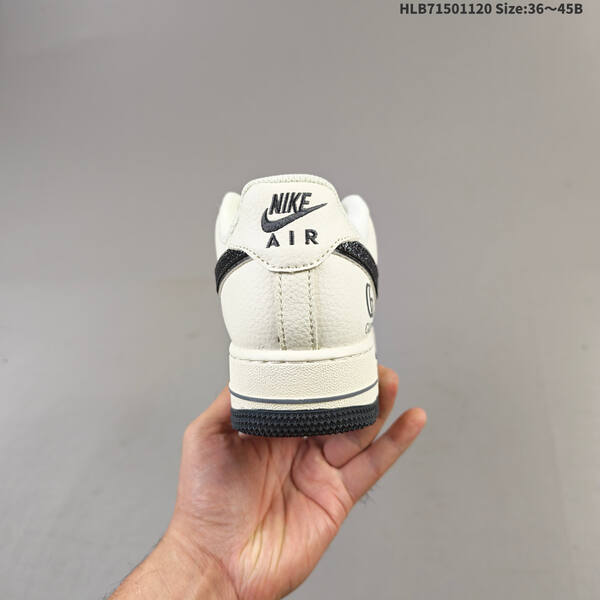 Nike Air Force 1 07 LV8 off white grey black EU 36-45 sneaker