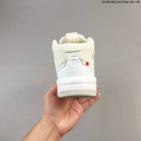 On Running THE ROGER CLUBHOUSE Mid HL491401125 Cream White Off White EU 36-45 Sneaker Casual Sneakers - Unisex (BS-69764)