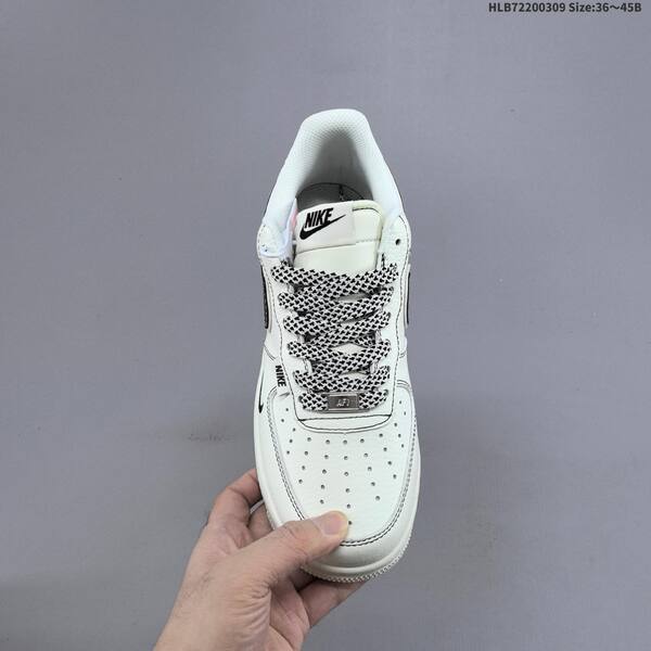 Nike Air Force 1 07 LV8 CS5288-090 off white black EU 36-45 sneaker