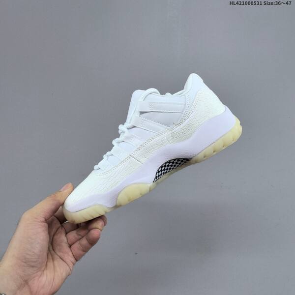 Jordan Air Jordan 11 Retro Low white / cherry red 36~47 basketball