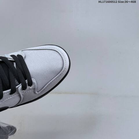 Nike SB Dunk Low Grey Black Yellow White EU 36-46 Skate Shoe - Unisex (BS-60379)