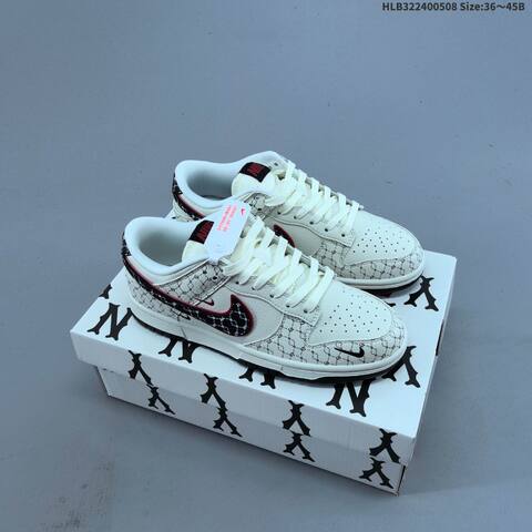 Nike Dunk Low Off White Black Red EU 36 45 Skate Shoe EU 36-45 - Unisex (BS-60444)