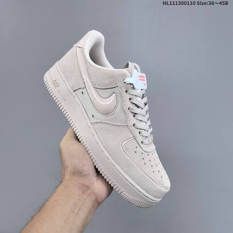 Nike Air Force 1 07 Light Beige Off White EU 36-45 Sneaker - Unisex (BS-62085)