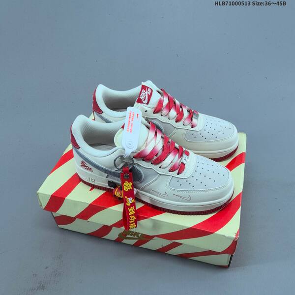 Nike Air Force 1 07 Low off white navy red grey EU 36-45 sneaker