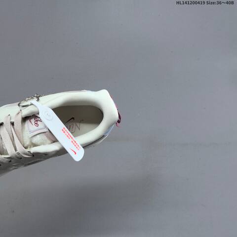 Nike Air Force 1 Low Off White Light Pink Light Blue Dark Brown EU 36-40 Sneaker - Unisex (BS-60646)