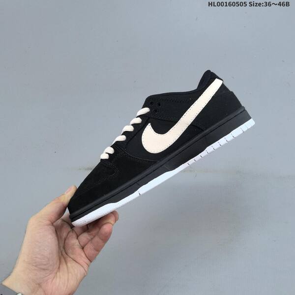 Nike SB Dunk Low Pink Hole black pale pink white yellow EU 36-46 skate shoe