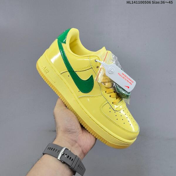 Nike Air Force 1 07 Low yellow green gum EU 36-45 sneaker