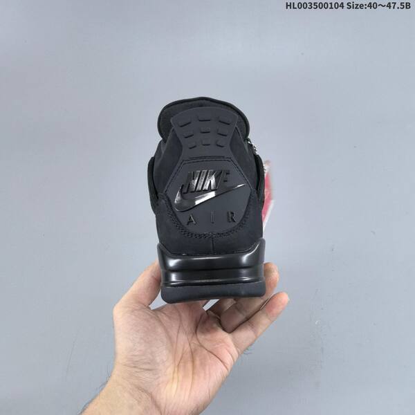 Jordan Air Jordan 4 Retro Black/Black 40~47.5 basketball