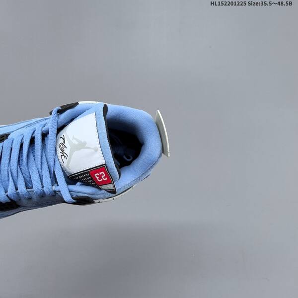 Jordan Air Jordan 4 Retro light blue/black/white 35.5~48.5B basketball