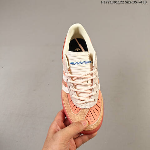 Adidas Bad Bunny x Gazelle Indoor Peach Cream Off White Pink EU 35-45 Skate Shoe - Unisex (BS-65528)