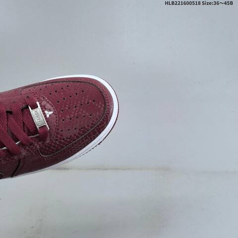 Nike Air Force 1 07 LV8 Kobe Burgundy White EU 36-45 Sneaker - Unisex (BS-60280)