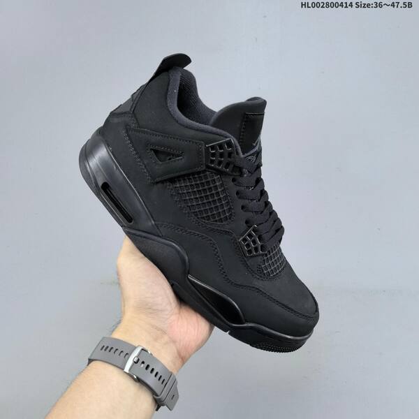 Jordan Air Jordan 4 Retro Black 36~47.5 basketball
