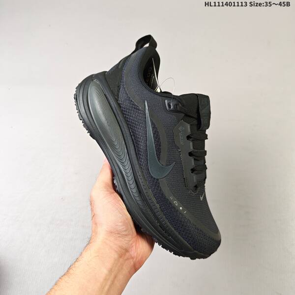 Nike Vomero 18 GTX ReactX Air Zoom black dark gray light gray white EU 35-45 running shoe