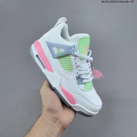 Nike Air Jordan 4 Retro AIR JORDAN IB7068 100 HL421100314 Size 36 47 Lifestyle - Unisex (BS-66541)