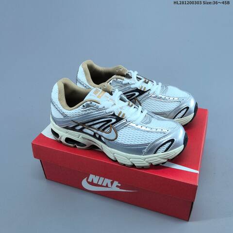 Nike Air Max Moto 2K Silver Pink Black White EU 36-41 Running Shoe - Unisex (BS-61475)