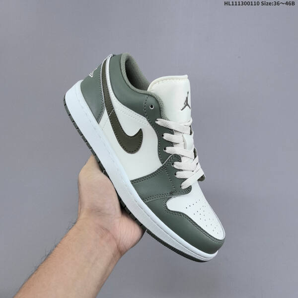 Jordan Air Jordan 1 Low OG white/olive green EU 36-46 casual