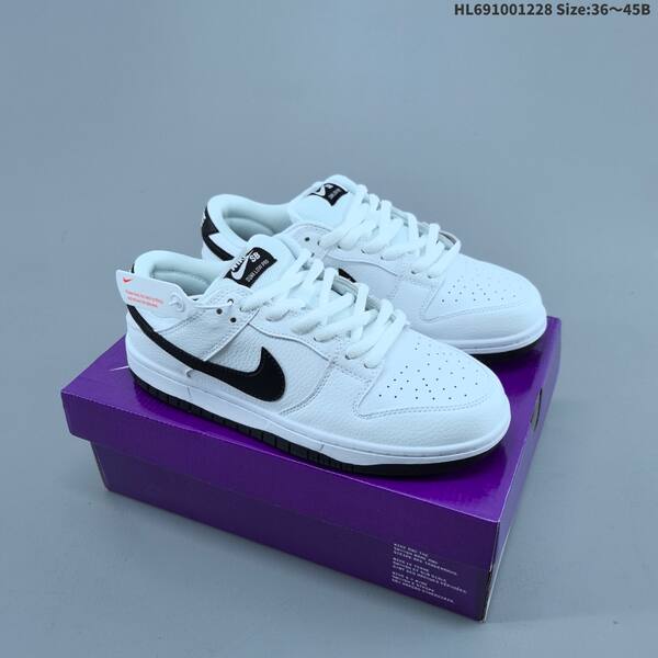 Nike SB Dunk Low HF3704-100 black white orange EU 36-45 skate shoe