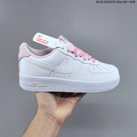 Nike Air Force 1 07 White Light Pink EU 36-45 Sneaker - Unisex (BS-62289)