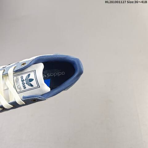 Adidas Superstar JS2488 Light Blue Cream White Dark Blue EU 36-41 Skate Shoe - Unisex (BS-65425)