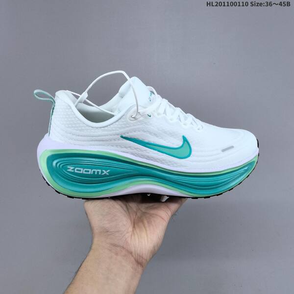 Nike Vomero Plus ReactX Air Zoom ZoomX Black White Teal EU 36-45 running shoe