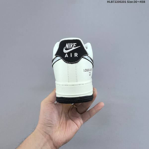 Nike Air Force 1 07 Low off white black red EU 36-45 sneaker