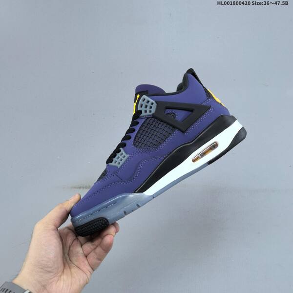 Jordan Air Jordan 4 Retro OG Imperial Purple/Black/Grey EU 36-47.5 basketball