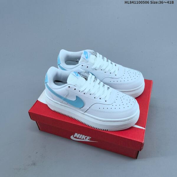 Nike Court Vision Alta LTR white light blue EU 36-41 skate shoe