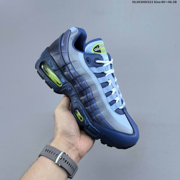 Nike Air Max 95 light blue dark blue neon green white black EU 40-48 5 running shoe