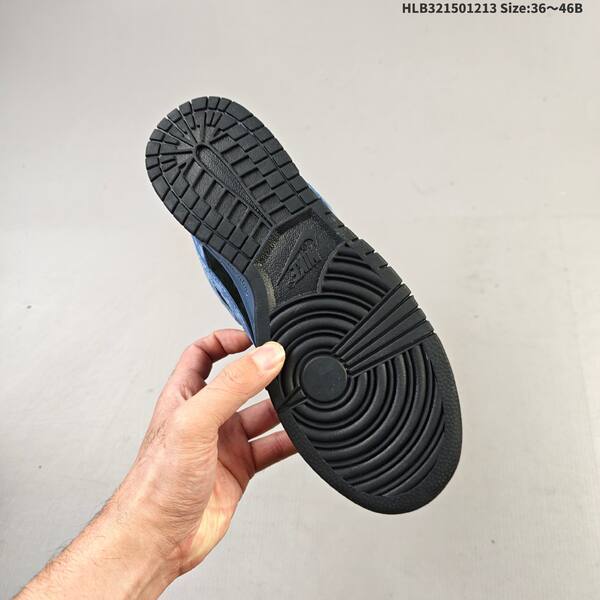 Nike SB Dunk Low Pro black blue EU 36-46 skate shoe