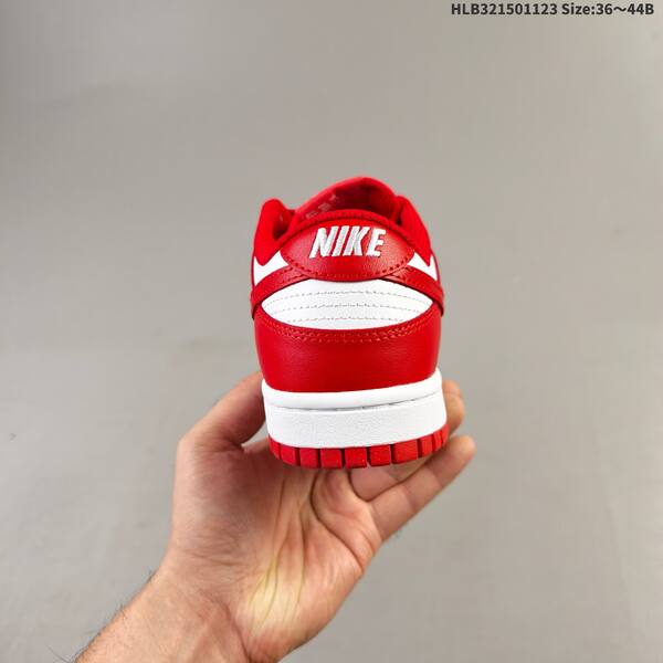 Nike Dunk Low Next Nature white red EU 36-44 skate shoe