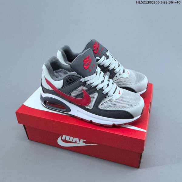 Nike Air Max Command Leather grey black white EU 40-45 running shoe