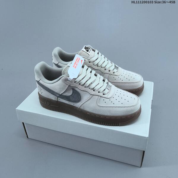 Nike Air Force 1 07 wheat tan white EU 36-45 sneaker