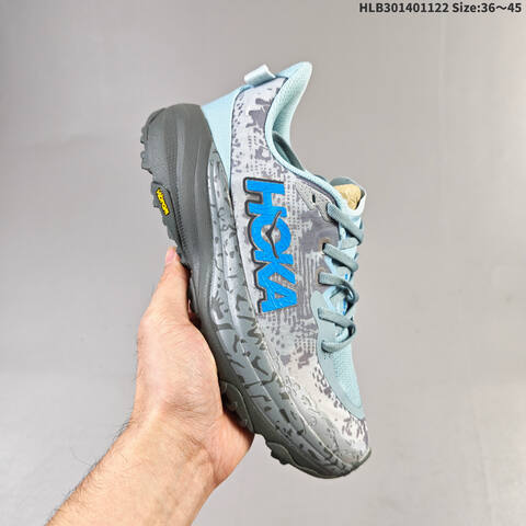 HOKA ONE ONE Speedgoat 6 Black Grey EU 36-45 Trail Shoe Trail Running Sneakers - Unisex (BS-69454)