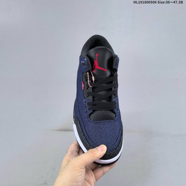 Jordan Levi's x Air Jordan 3 Retro SP denim/navy black white red EU 36-47.5 basketball