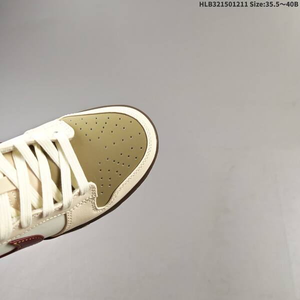 Nike SB Dunk Low beige olive dark red brown leopard EU 35 5-40 skate shoe