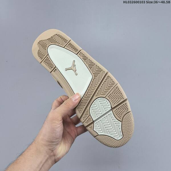 Jordan Air Jordan 4 Retro beige/tan with white accents EU 36-48.5 basketball