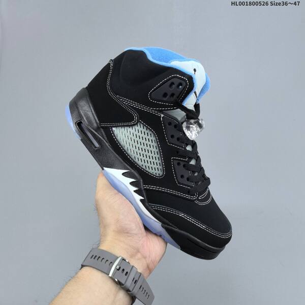 Jordan Air Jordan 5 Retro Black/University Blue EU 36-47 basketball