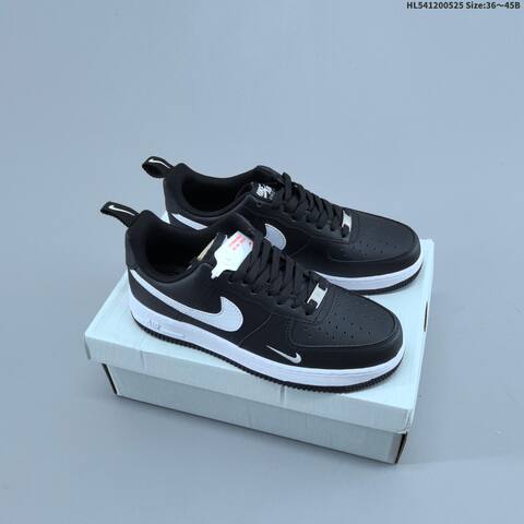 Nike Air Force 1 07 Grey White Black EU 36-45 Sneaker - Unisex (BS-60152)