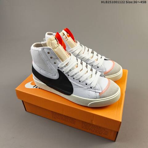 Nike Blazer Mid 77 White Black Red Beige Gray EU 36-45 Skate Shoe - Unisex (BS-63249)