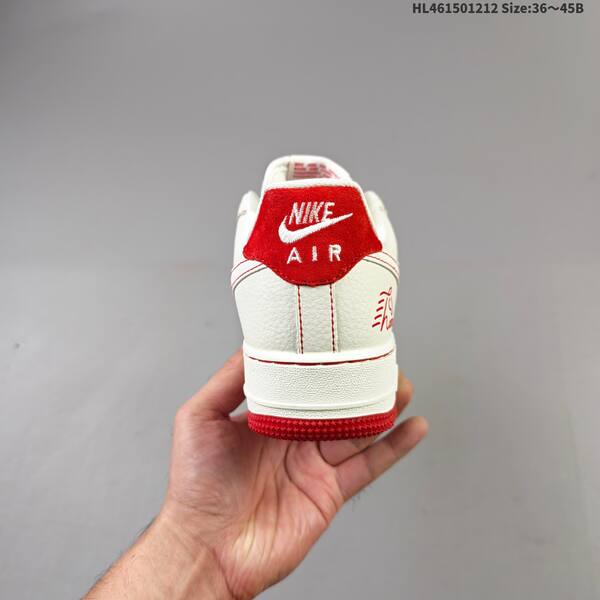Nike Air Force 1 07 LV8 off white red yellow EU 36-45 sneaker