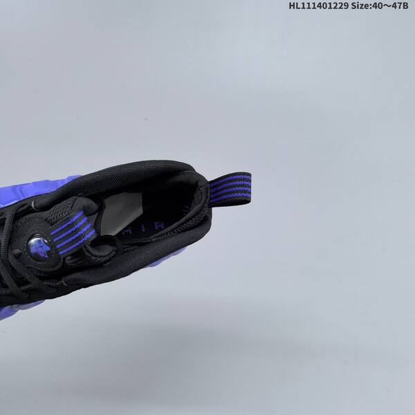 Nike Air Foamposite One black royal blue ice blue EU 40-47 basketball shoe