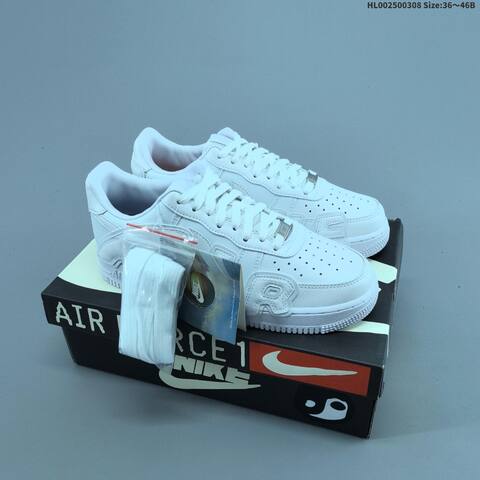 Nike CPFM x Air Force 1 Low Triple White EU 36-46 Sneaker - Unisex (BS-61431)