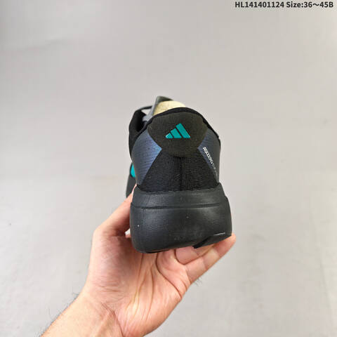 Adidas Adizero Evo SL JS4488 Black Teal Grey EU 36-45 Running Shoe - Unisex (BS-65473)