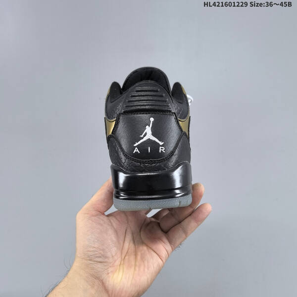 Jordan Air Jordan 3 Retro gold/black EU 36-45 basketball