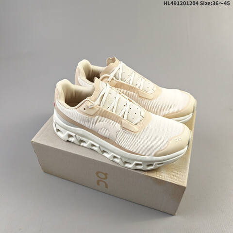 On Cloudmonster Void Cream Beige Black EU 36-45 Running Shoe Running Sneakers - Unisex (BS-69752)