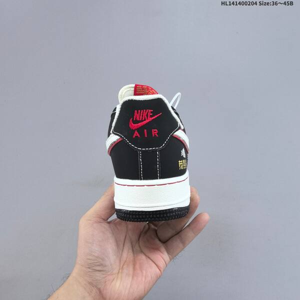 Nike Air Force 1 Low off white red black gold EU 36-45 sneaker